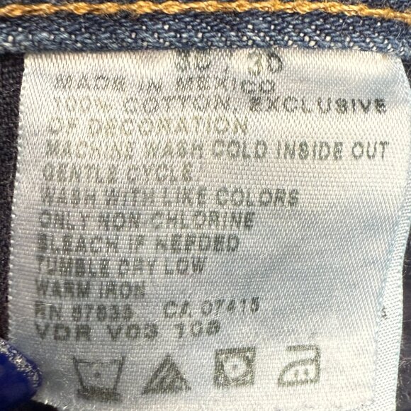 Men's NAUTICA JEANS CO. Straight Fit Jeans- Size 36x30 - Picture 7 of 9